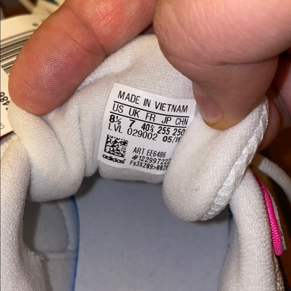 adidas Originals EQT Gazelle White Black Pink Grey - Picture 5 of 6